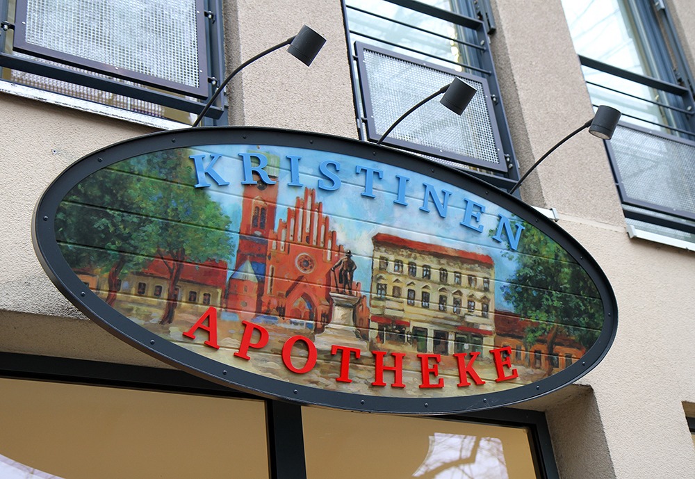 aussen Schild